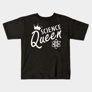 Science Queen w Kids T-Shirt